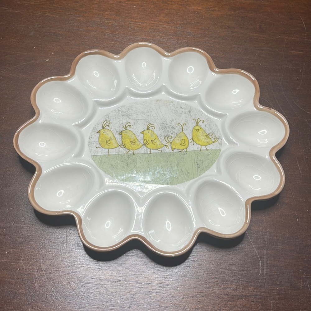 Tim coffey deviled egg plate 2013